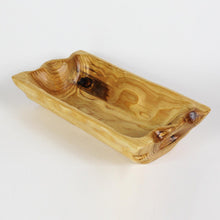 Hand-Crafted Root Wood Live Edge  Bowl - Rectangular (16x7.5x3")
