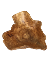 Hand-Crafted Root Wood Live Edge Bowl - Extra Large (20-21" / 3-5")