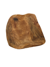 Hand-Crafted Root Wood Live Edge Platter - Medium  (15-16" / 2")