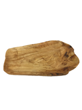 Hand-Crafted Root Wood Live Edge Platter - Medium-Large (17-19" / 2")