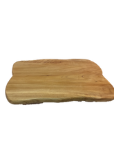 Hand-Crafted Root Wood Live Edge Tray with Feet
